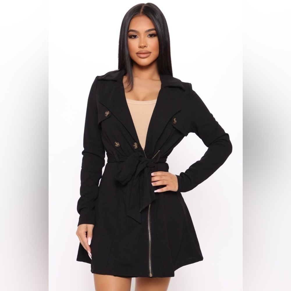 NWT,Fashion Nova,Meet Me In The City, Jacket/Dress, Heavier Weight, Size 1X